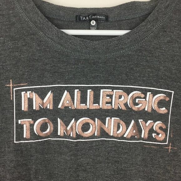 I’m Allergic To Mondays sleep dress - Picture 2 of 4